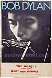 bob dylan the mosque poster